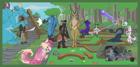Golfing Golfing